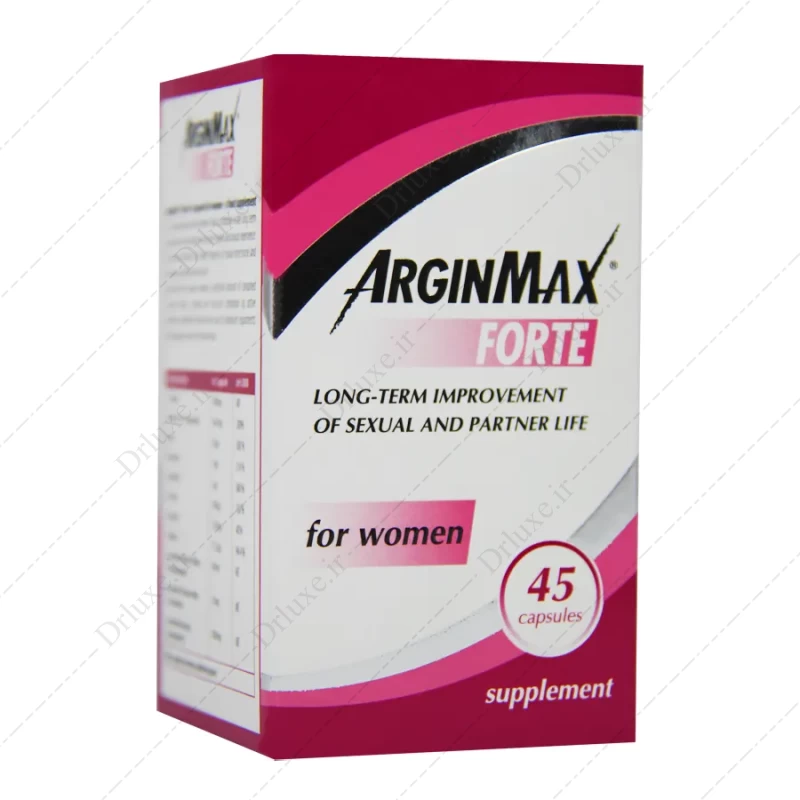 قیمت و خرید کپسول آرژین مکس فورته بانوان سیمپلی یو 45 عدد - دکتر لوکس